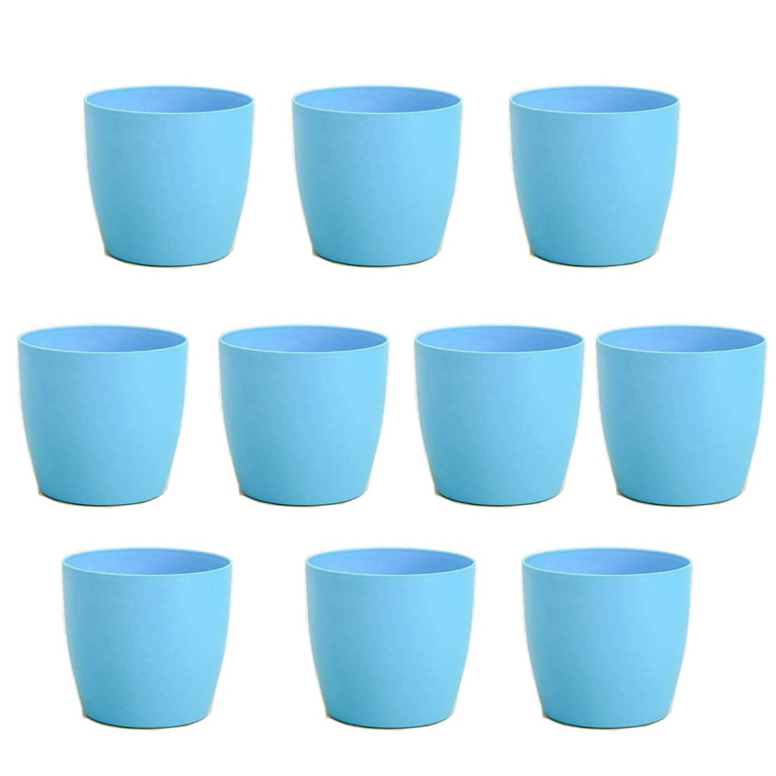 Round Indoor plant Plastic Pot 5