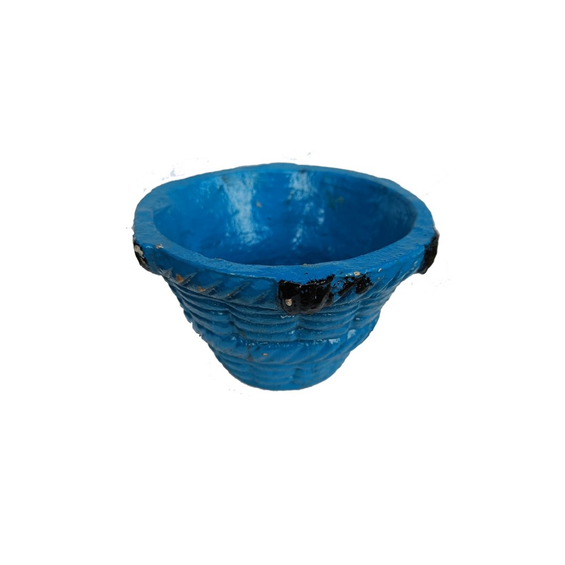 Tillage-Gowramma Set for Pooja and House Warming (Terracotta) | Traditional Mortar Pestle,Batan,winnow & Basket Miniature Toy Set 2