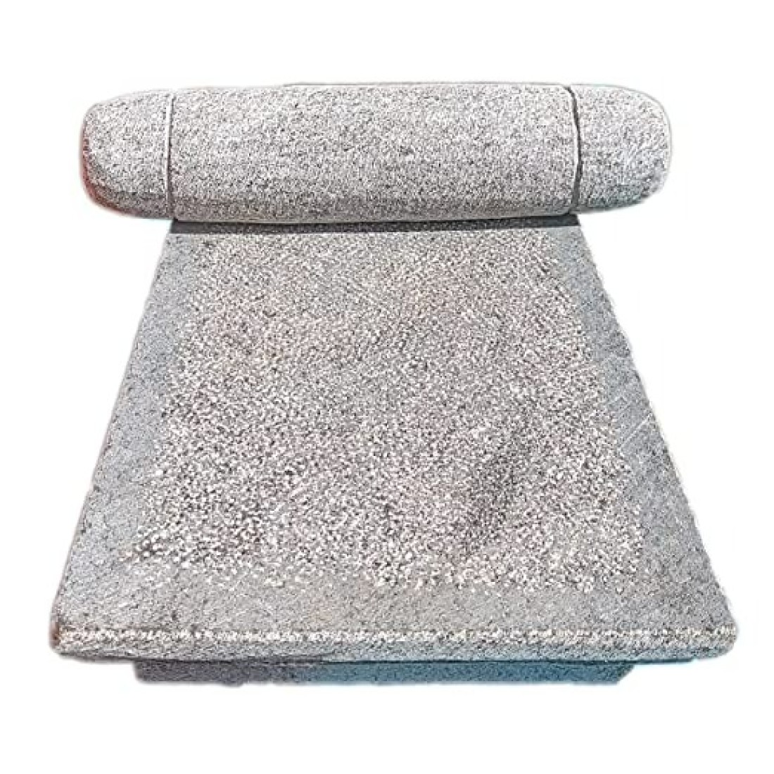 Tillage-Natural unpolished granite stone Portable Ammikkallu Hand Grinder/sil-batta(13 Inch Length X 8 Inch Width) 1