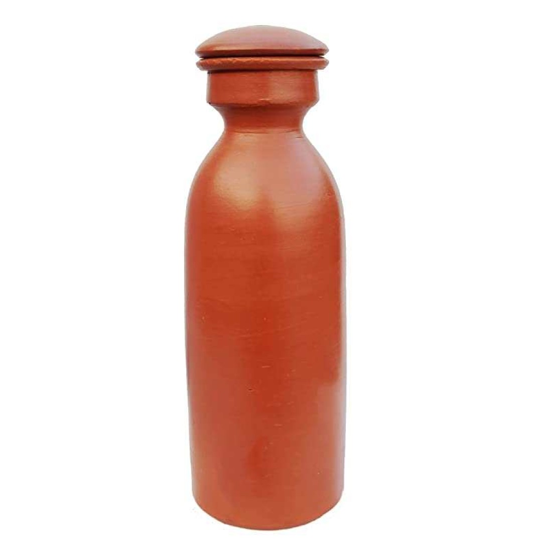 Tillage-Terracotta Clay Earthenware Unglazed Handmade Water Bottle for Drinking & Storage (Capacity 1000ML)(Pack of 1) 1