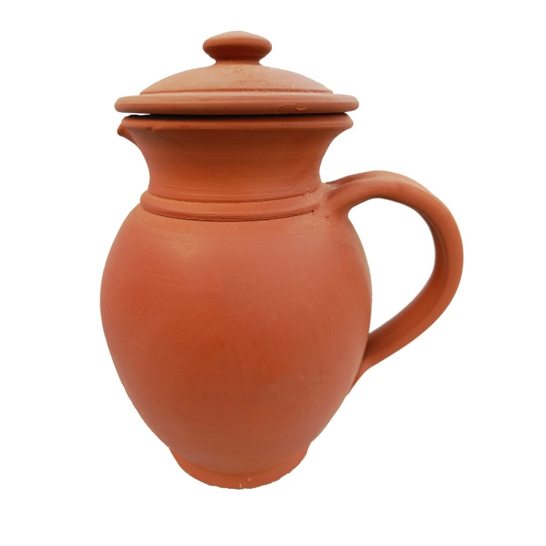 Tillage-Terracotta Clay Earthenware Unglazed Handmade Water Jug for Drinking & Storage (Capacity 1500ML)(Pack of 1) 1